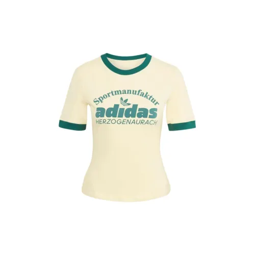 Adidas Originals RETRO GRX T-Shirts Women's Yellow