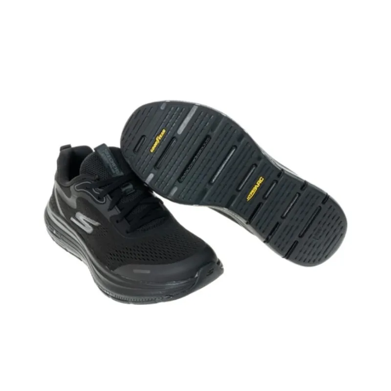 Skechers Go Walk Workout Walker Cushioning Wear-Resistant Low-Top Running Shoes Women's Black-4