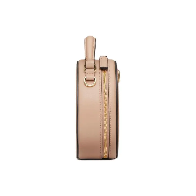 Valentino Vlogo Calfskin Handbag Shoulder Bag Crossbody Bag Mini Women's Cinnamon Pink-2
