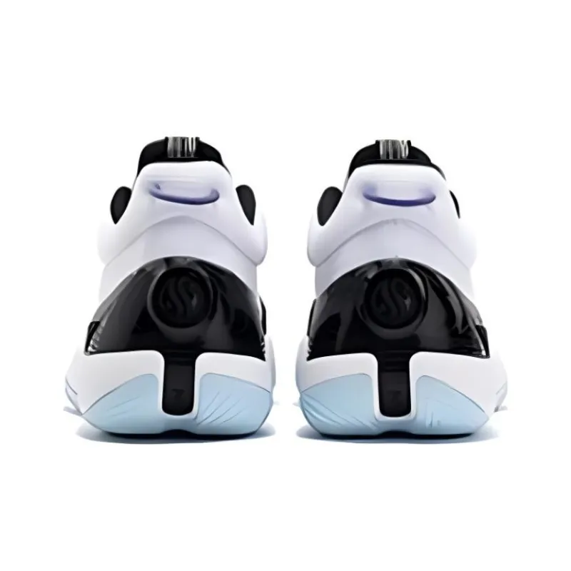 361° AG Sparkling 2.0 Yin Yang Cushioning Slip Resistant Mid Top Basketball Shoes Men's Obsidian-3