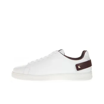 Valentino Backnet VLOGO Low Top Stylish Skateboarding Shoes Men's Dark Red