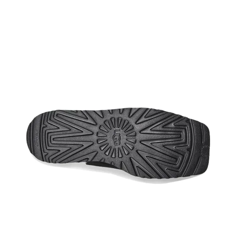 UGG Block Slide Black Green Slippers 'Grey Green'-5