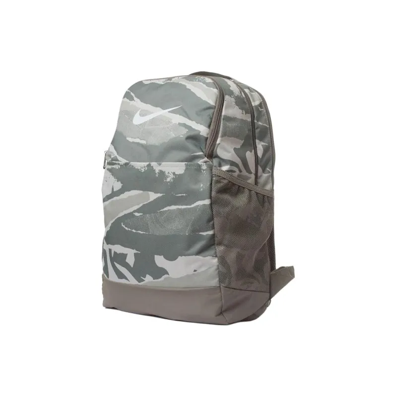 Nike Fabric Backpack Regular Unisex Light Green Gray-4
