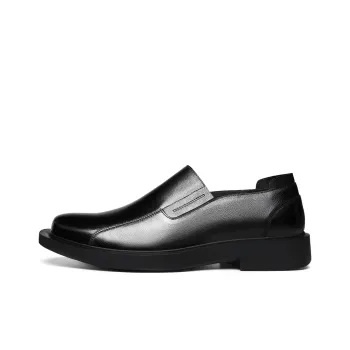 FAPAI Dress Shoes Men Low-Top Black