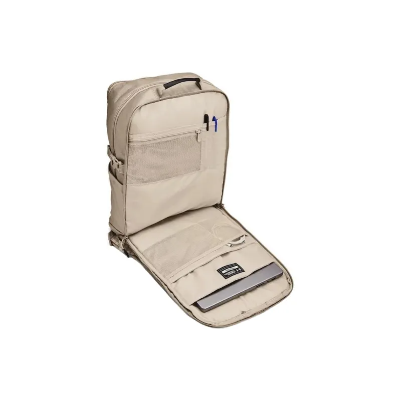 Under Armour Polyamide With Polyester Backpack Regular Unisex Wild Cow Leather Khaki-3