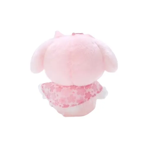 Sanrio My Melody Cherry Blossom Collection Dolls Plush Pendant 13cm High-1