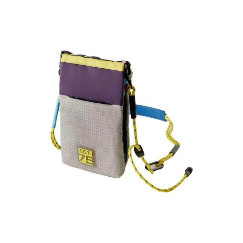 ZARA Polyester With Nylon Shoulder Bag Crossbody Bag Regular Women's Gray/Yellow/Purple-1
