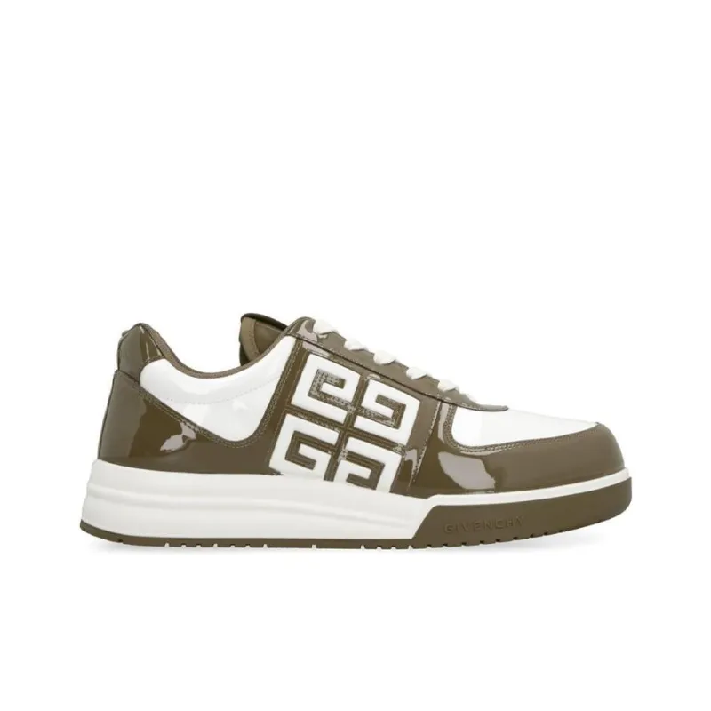 Givenchy G4 Low Top Skateboard Shoes Men's Green-1
