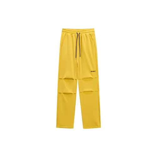 Menblero Casual Pants Unisex Lemon