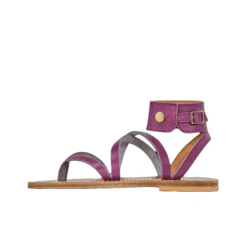 LONGCHAMP Strap Sandals Women's Purple