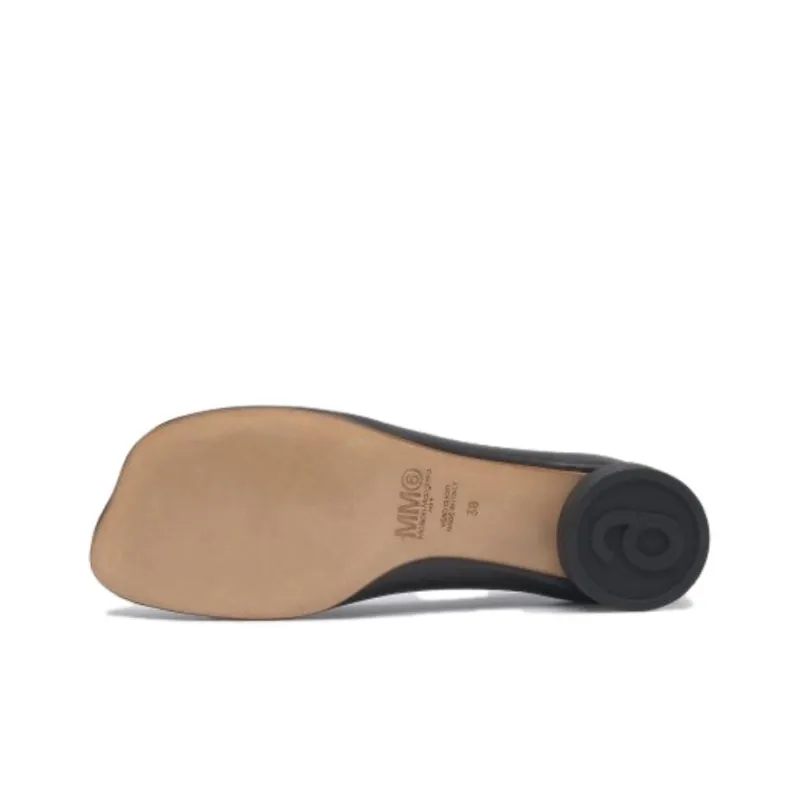 MM6 Maison Margiela Bow Detailed Ballerina Shoes Women's-5