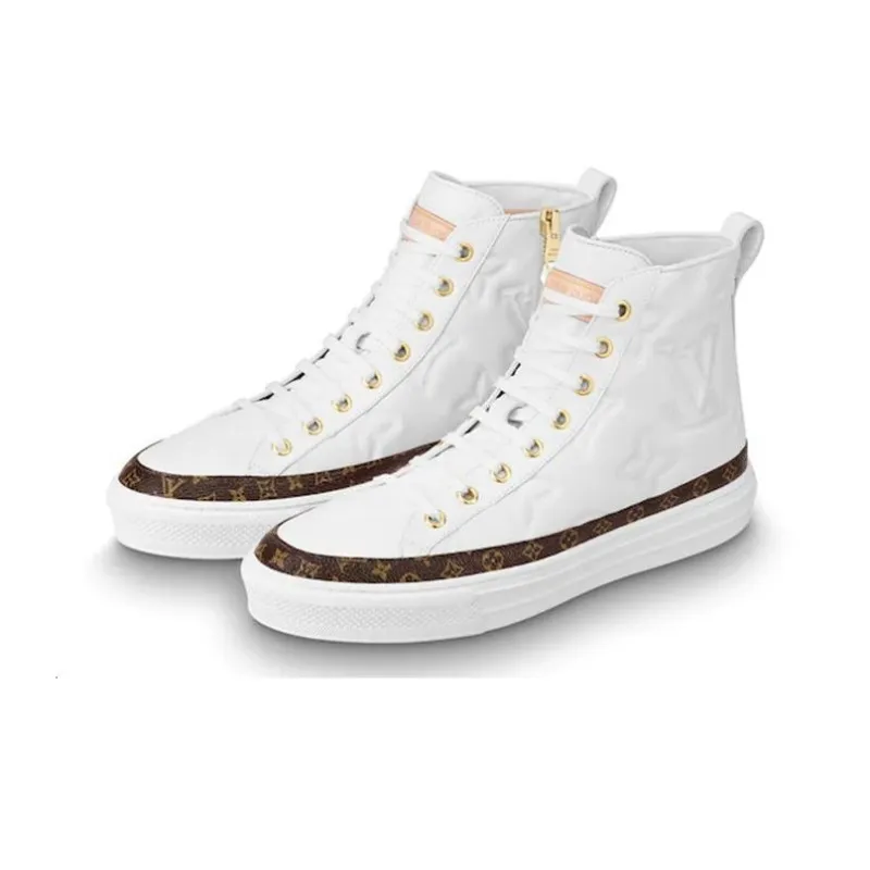 LOUIS VUITTON Lv Stellar Sports Boots White Women's-2