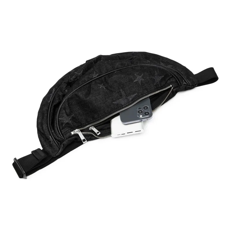 LiNing Cotton Sling Bag Regular Unisex Black-5