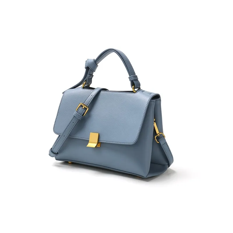 Carksky Cow Leather Shoulder Bag Crossbody Bag Handbag Regular Women's White/Black/Yellow/Blue/Brown/Khaki-12