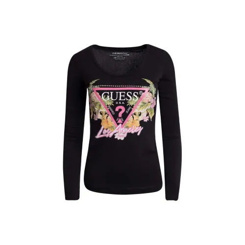 GUESS T-Shirts Women's Black