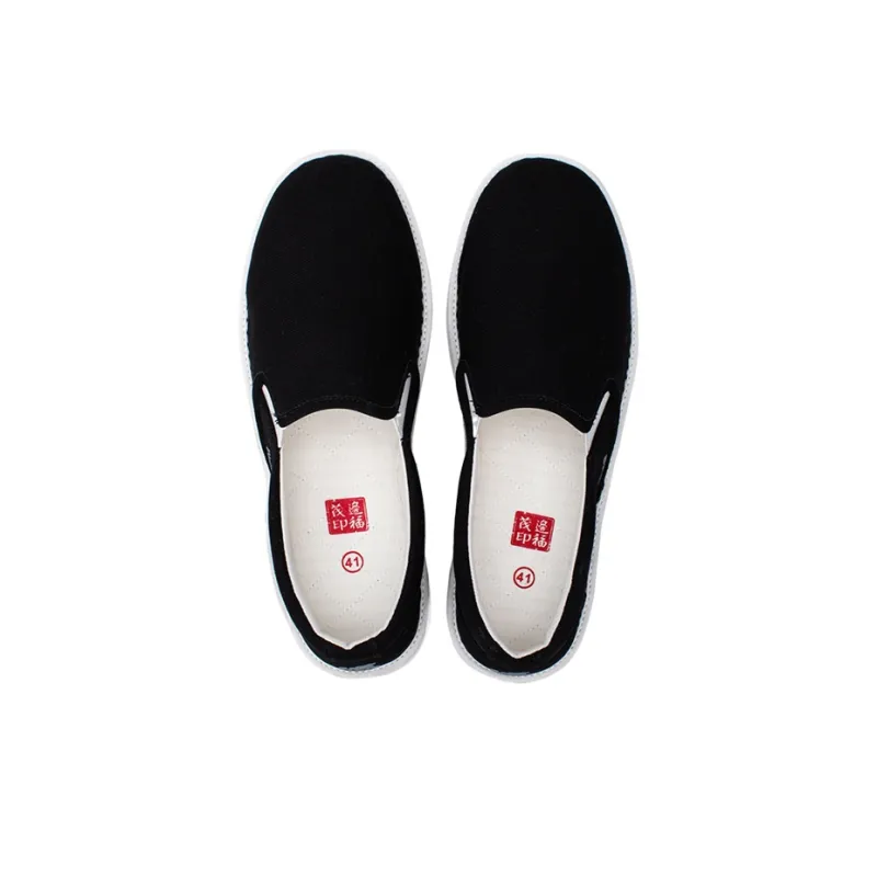 Bian Fumao Durable Breathable Low-Top Canvas Shoes Old Beijing Cloth Shoes Slip-on Men's-7