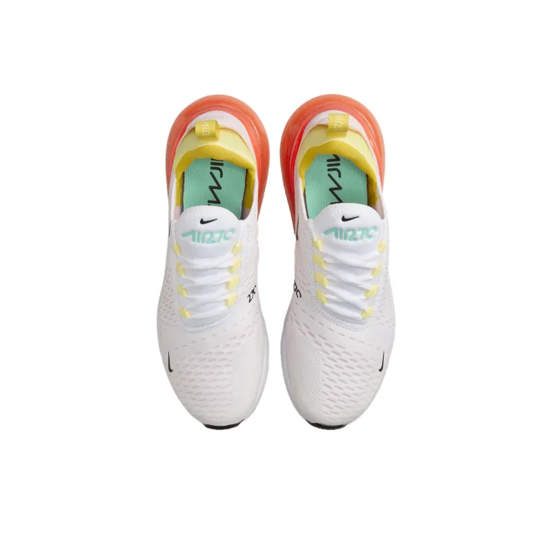 Nike Air Max 270 White Bright Crimson Women's-3
