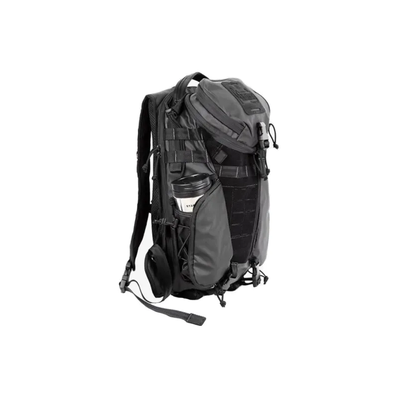 MAGFORCE Injection Silicone Nylon Backpack Regular Men's Injection Rubber Black-3