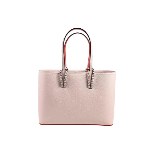 CL LUBOTING Grained Leather Tote Bag Shopping Bag Handbag Small Size Women's Beige