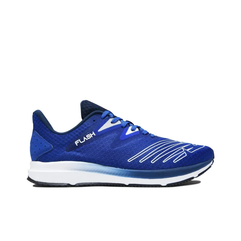 New Balance DynaSoft Flash V6 Cushioning, Wear Resistant Low Top Running Shoes Men's Blue White-1