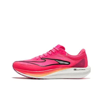 Erke Polar Wind 2.0 Cushioning Rebound Low Top Running Shoes Men's Honey Dragon Fruit