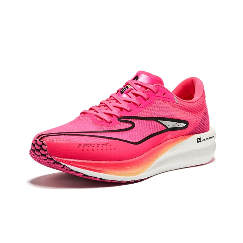 Erke Polar Wind 2.0 Cushioning Rebound Low Top Running Shoes Men's Honey Dragon Fruit-2