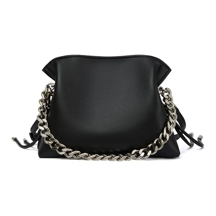 RED DRAGONFLY Cow Split Leather Crossbody Bag, Shoulder Bag Regular Women's Cream Apricot/Black-7
