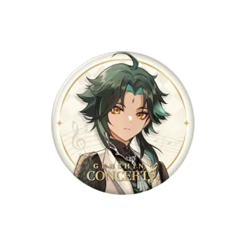 GenShin Xiao Zhongli Tartaglia Abeyu Ganyu Diana Dust World Theme Collection Character Badges