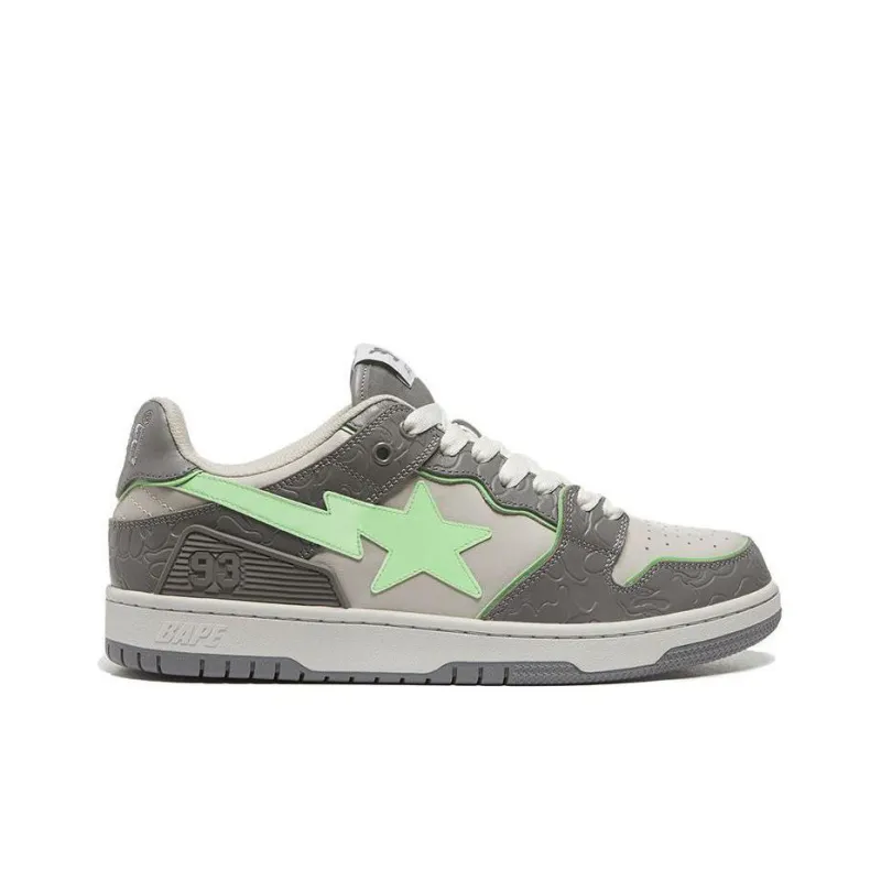 BAPE A BATHING APE Bape SK8 Sta Grey Green-1
