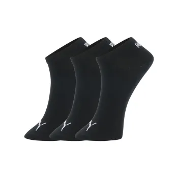 PUMA Ankle Socks Unisex 3 Pack Black
