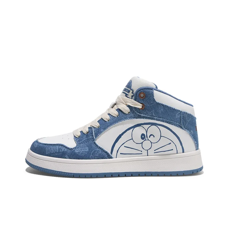 DoraemonA Mid-Top Skateboard Shoes Unisex-30