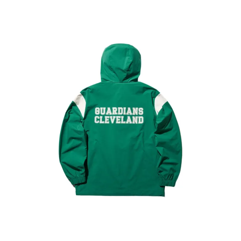 MLB SS24 Cleveland Guardians Jackets Coats Unisex Green-1