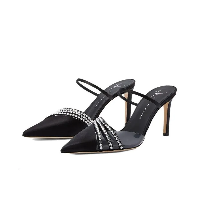 Giuseppe Zanotti Audrine Satin Pumps-2