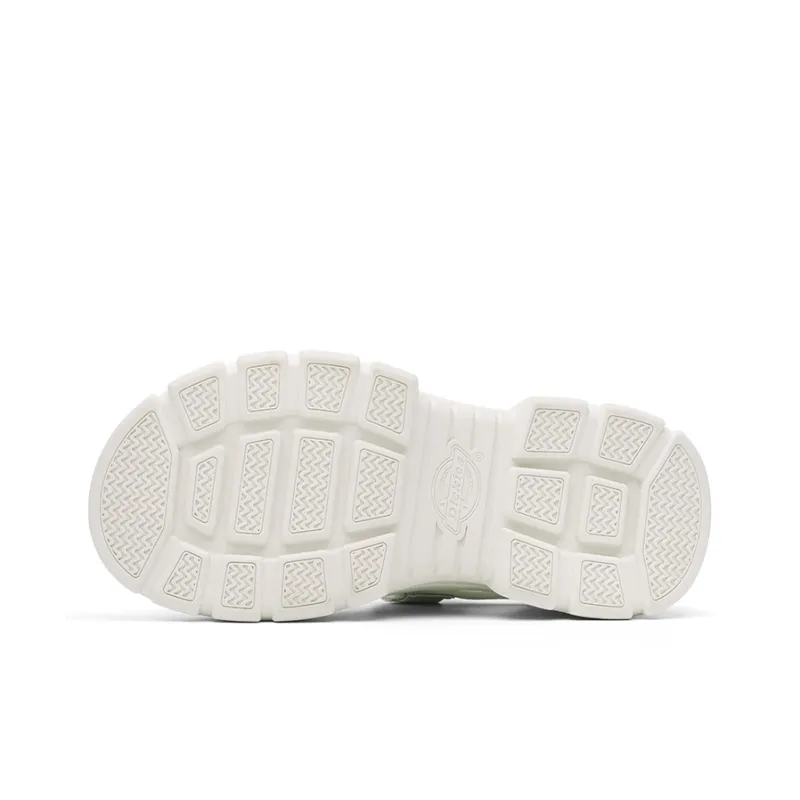 Dickies Patchwork Collection Fashion Minimalist Style Design Themed Thick Sole Skateboard Shoes Women's Beige-4