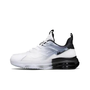 Warrior Breathable Low Top Running Shoes Men's White Black