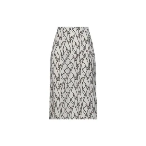 Ferragamo Casual Long Skirts Women's White