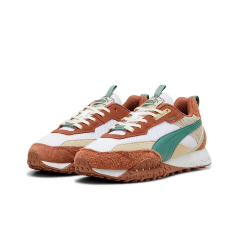 PUMA Blktop Rider Durable Breathable Low Top Casual Running Shoes Unisex Beige Brown-2