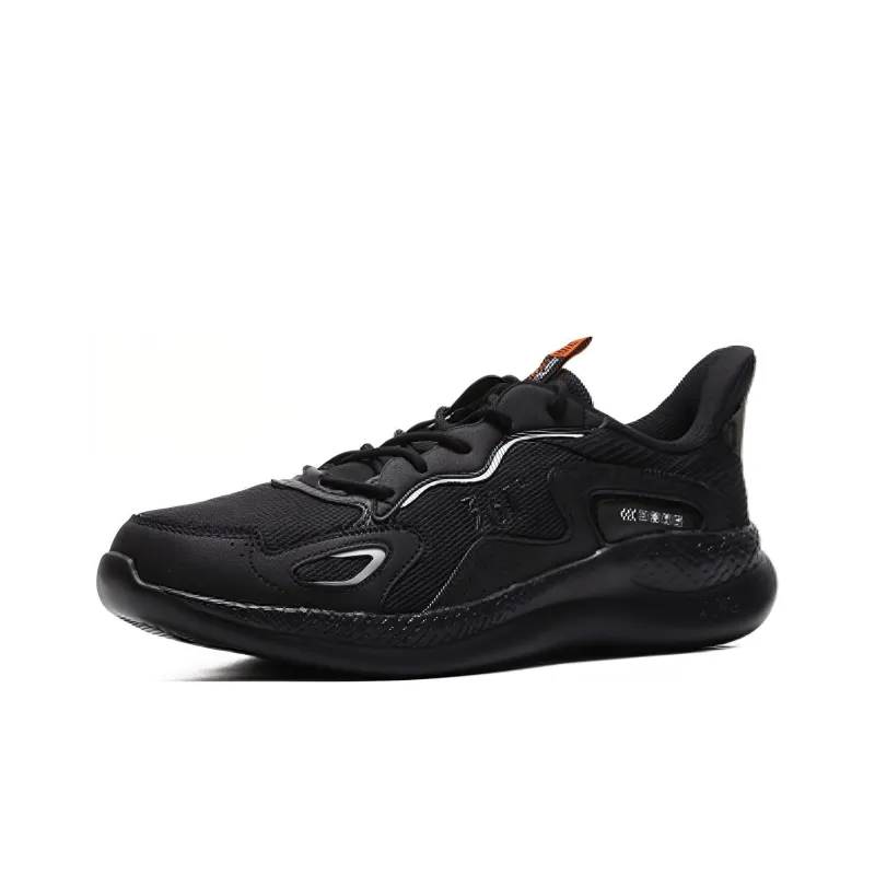 361° NFO Shock Absorbers With Slip Resistant Features Low Top Casual Shoes Men's Black-2