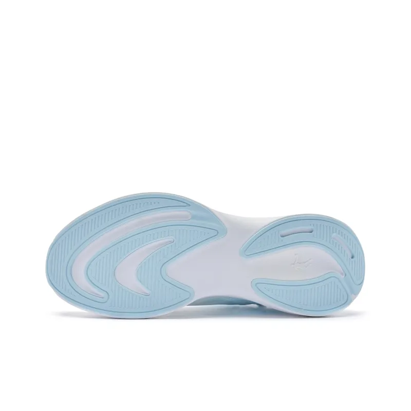 QIAODAN Light Speed 4.0 Running Shoes Men Low Top Jordan White Sky Blue-4