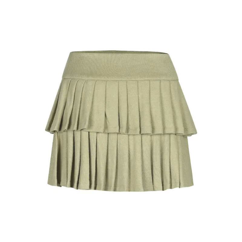 Barb Chill Preppy Series Casual Short Skirts Women's-1