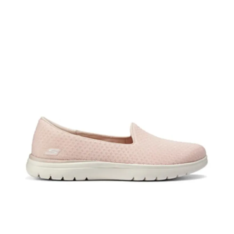 Skechers Cushioning Wear Resistant Impact Resistant Breathable Rebound Quick Dry Low Top Casual Shoes Women's Rose Red-1