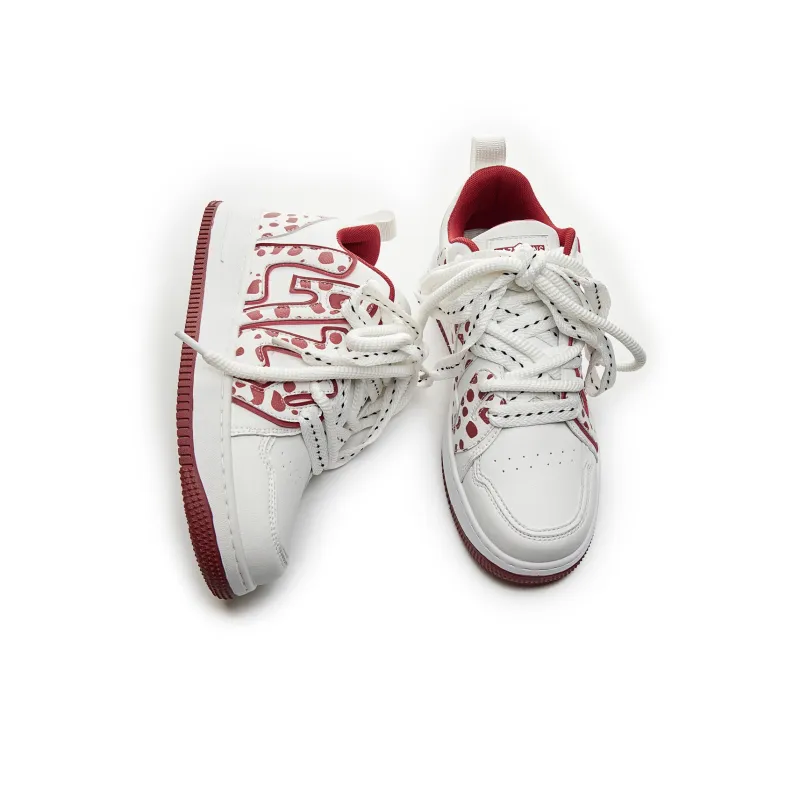 LAZY BONS Low-Top Stylish Skateboarding Shoes Unisex-2
