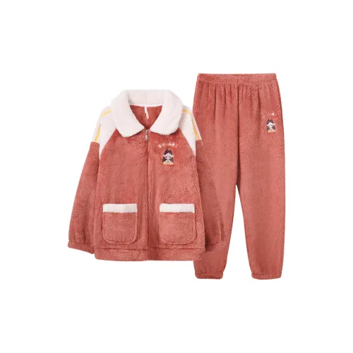 Dorame Pajama Set Women's Orange