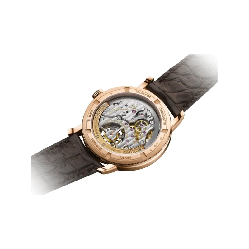 VACHERON CONSTANTIN TRADITIONNELLE Automatic Mechanical Movement Men's Watches Watch 41mm Silver Dial-2