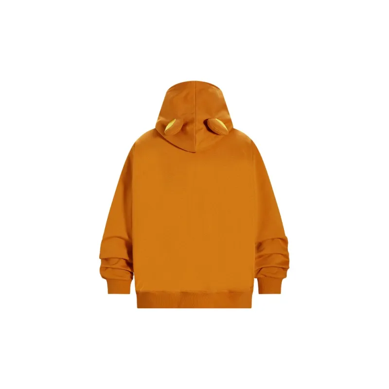 KAKAZZY Sweatshirts Unisex Brown-4