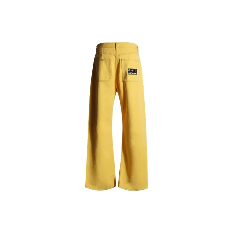 Wen Shan Jeans Women's Boarding Yellow-1
