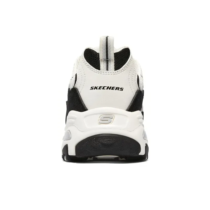 Skechers D'Lites Biggest Fan Shoes 'White Black' Women's-3