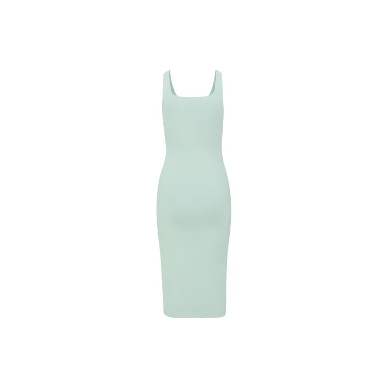 ARITZIA Aritzia Contour Squareneck Midi Dress Sleeveless Dress Women's-6