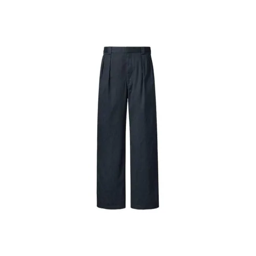 UNIQLO U Collection Casual Pants Men Navy Blue