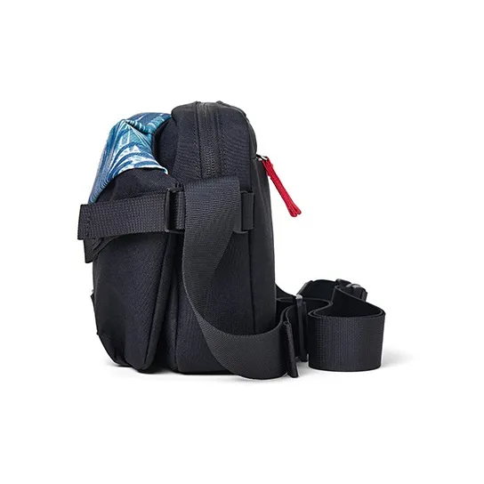 BOSTANTEN Fabric Sling Bag Regular Men's Black/Gray-4